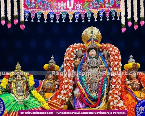 40 Thiruchitrakoodam - Pundareekavalli Sametha Govindaraja Perumal