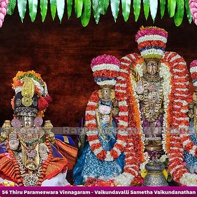 Thiru Parameswara Vinnagaram - Vaikundavalli Sametha Vaikundanathan
