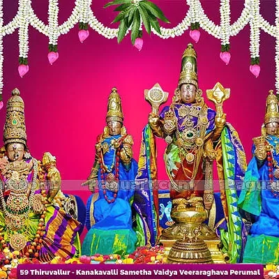 Thiruvallur - Kanakavalli Sametha Vaidya Veeraraghava Perumal
