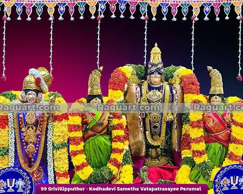 Srivillipputhur - Kodhadevi Sametha Vatapatrasayee Perumal