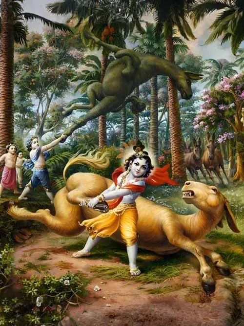 14-Dhenukasura Dhenukasura