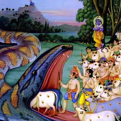 Aghasura leela