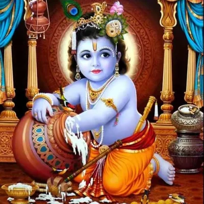 butter thief krishna