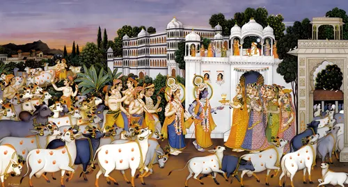 Sri krishna as gopalan