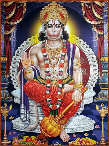 Hanuman Photo for pooja room-1