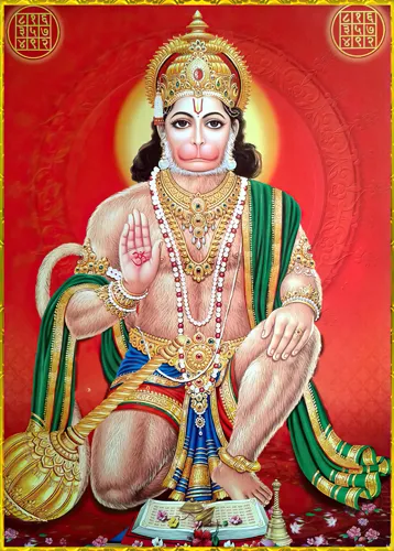 Hanuman Photo for pooja room-3
