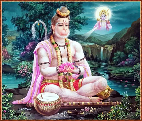 Hanuman ji photos in meditation 2
