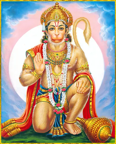 Hanuman photo for Pooja room