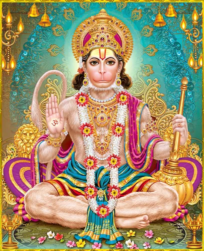 Shri Hanuman photos in temples 1