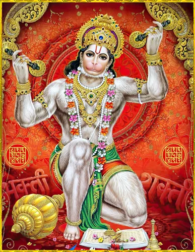 Shri Hanuman photos in temples