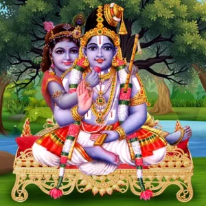 004 Nammalvar with krishna