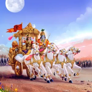32 Mahabarat war Krishna Arjuna