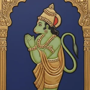 Anjaneya Tanjore style 1