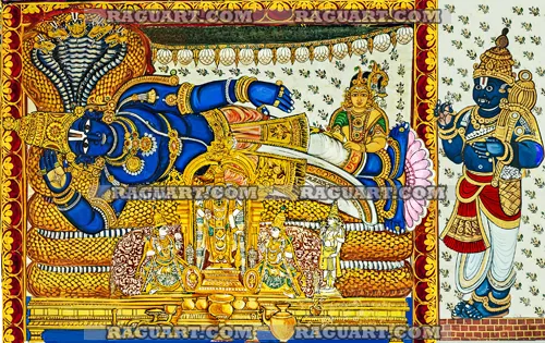 Sri renganathar Vintage art