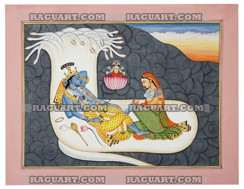 Vintage parkadal pichwai style